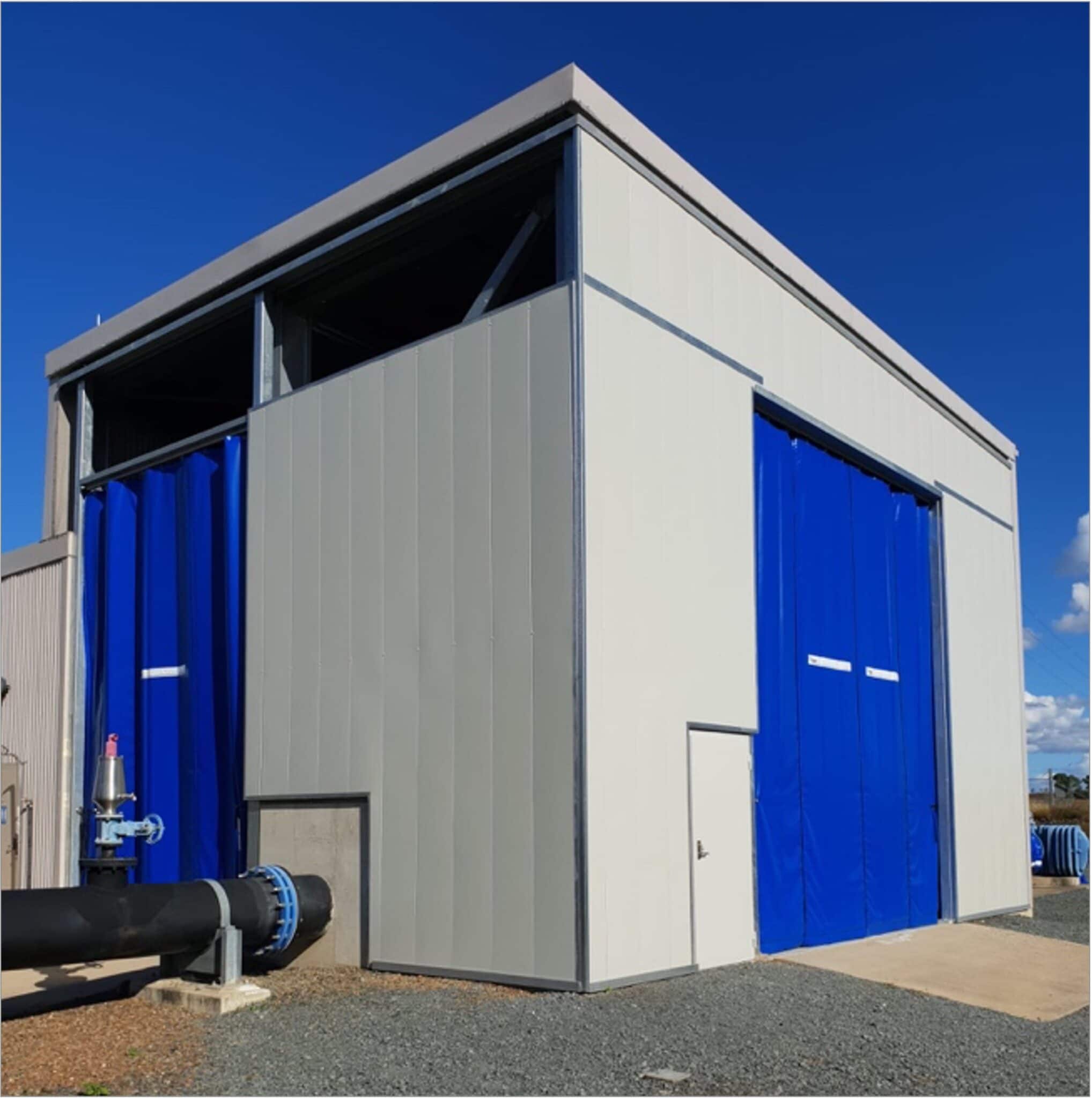 Paddy Gully Road pump station Acoustic solutions_2