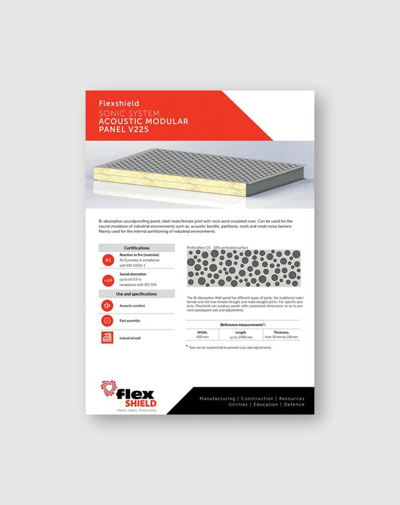 Flexshield_Sonic System V225_Datasheet Image