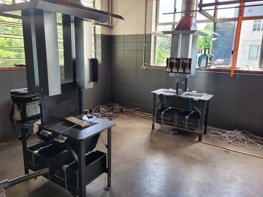 Flexshield Gas cutting table