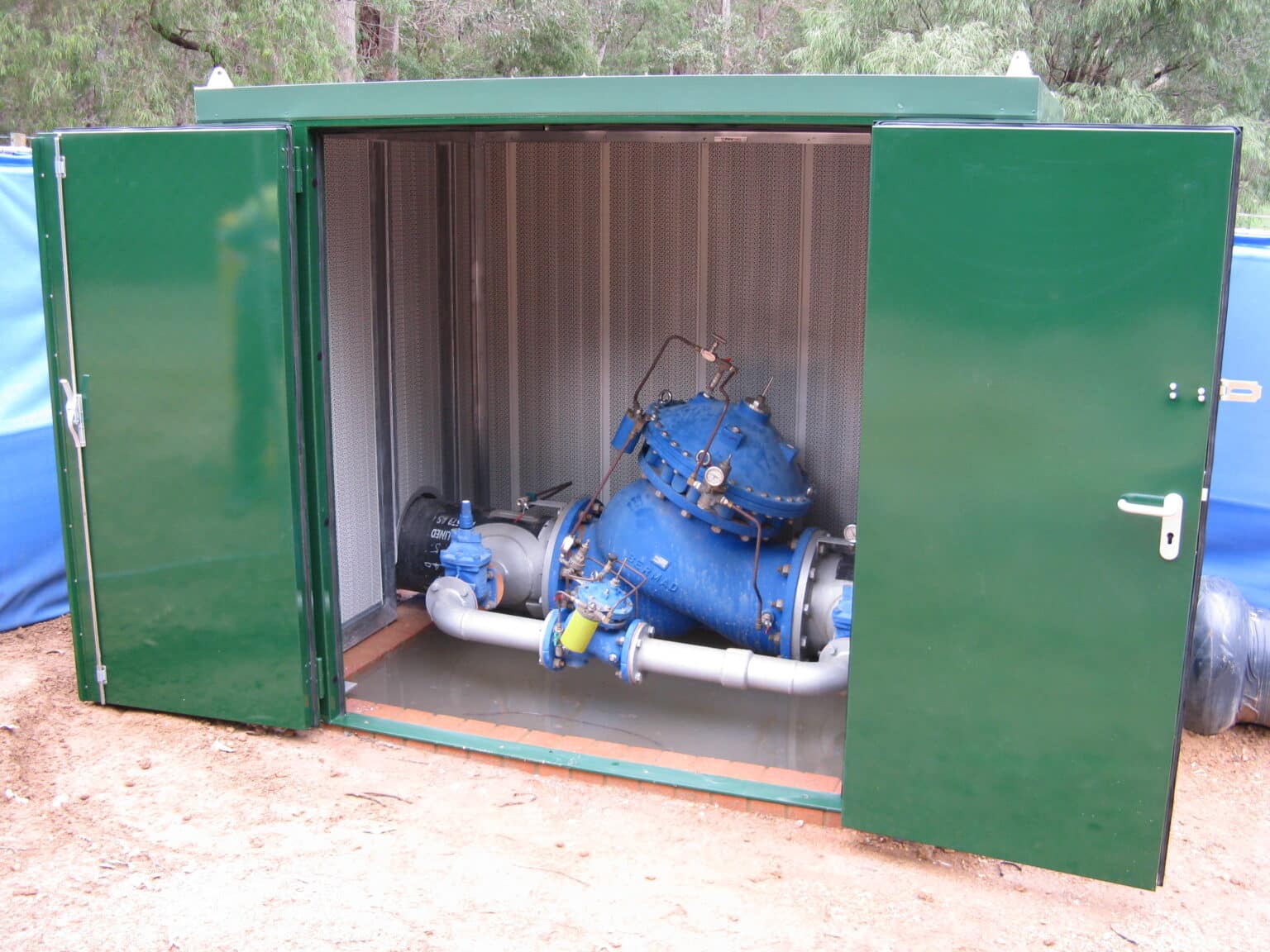 Effective Solutions to Noise Pollution from Water Pump Stations Flexshield