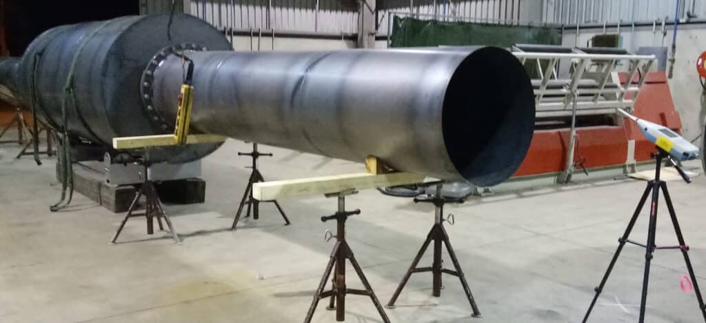 Acoustic Testing underway