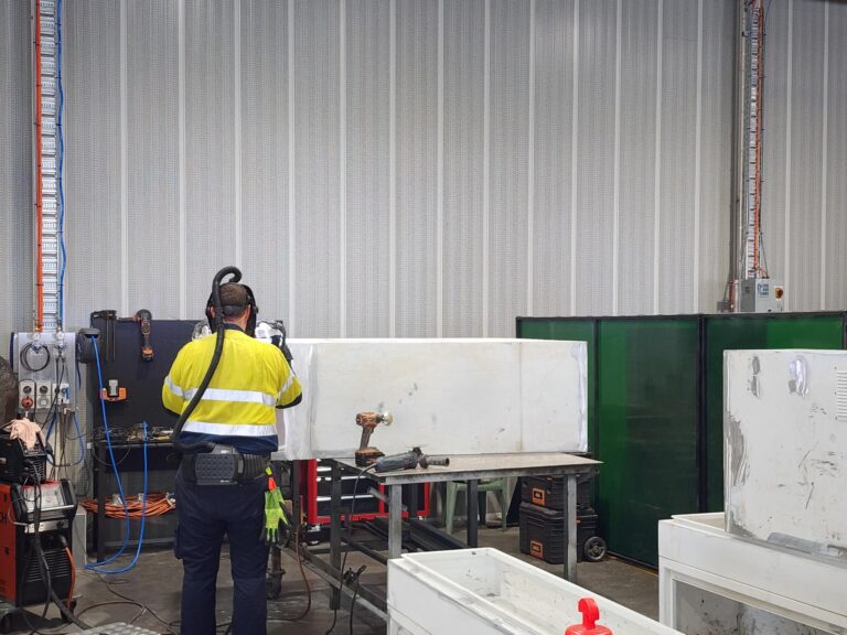 Flexshield Sonic System on te walls of a facility