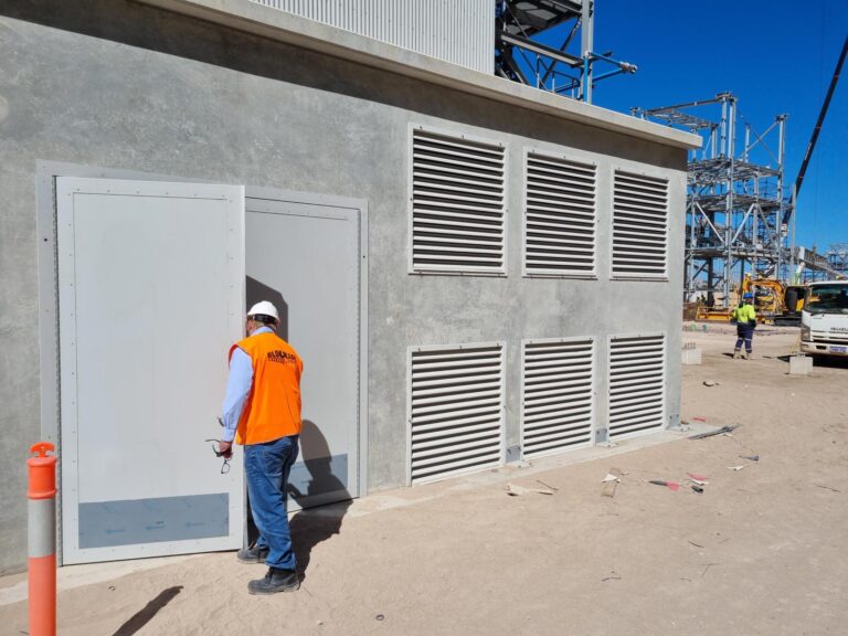 Flexshield Sonic Access Acoustic Doors and Sonic Series Acoustic Louvres