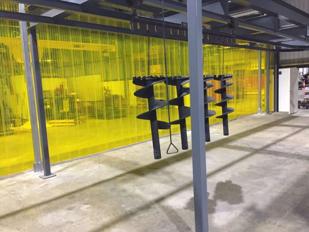 Yellow SonicClear Strip Curtains