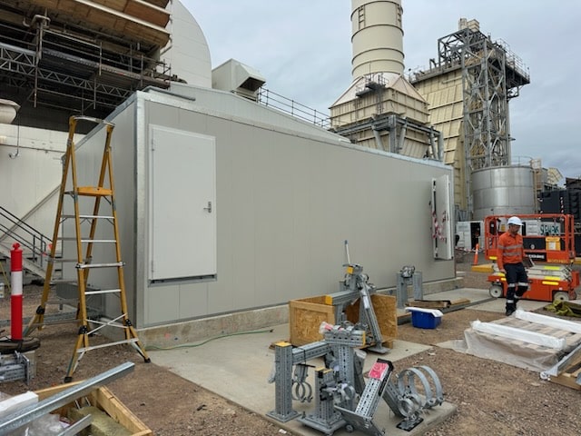 Noise control, safe access, and professional finish in engineered enclosure.