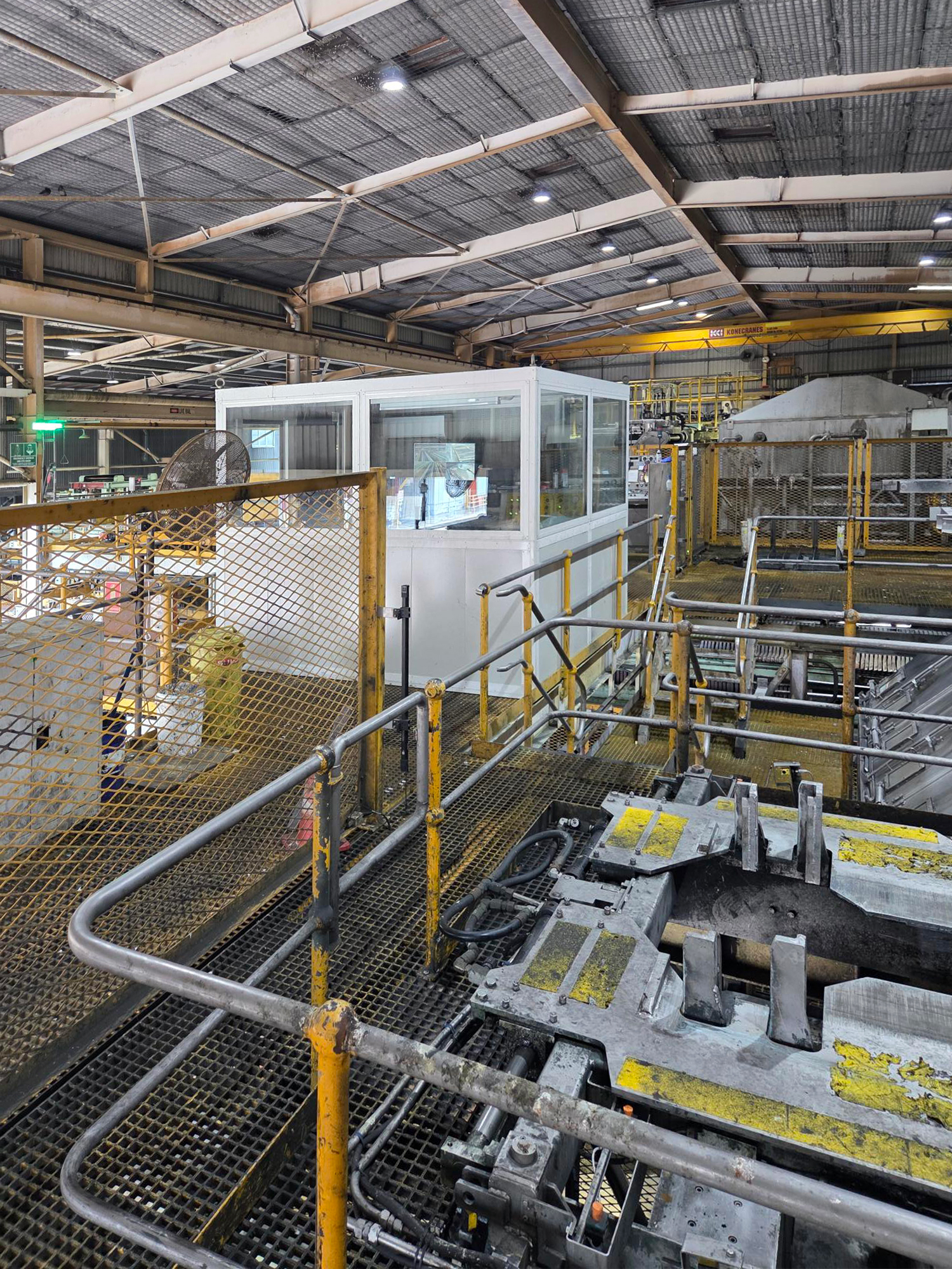Sonic acoustic enclosure/control in action for Copper Refineries