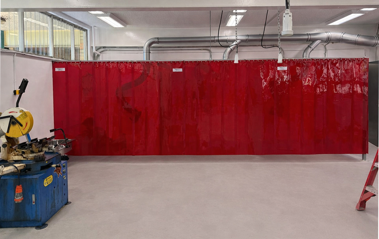 Welding bay set up for Erina SHS