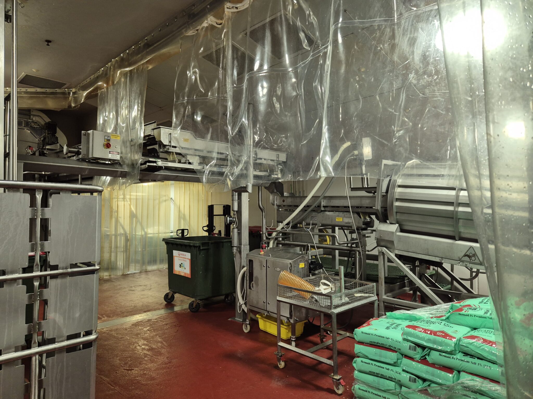 SonicClear sheet curtain