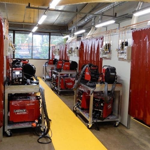 Flexshield Acoustic Welding Bays
