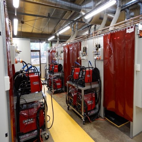 Ashmore TAFE Acoustic Welding Bay