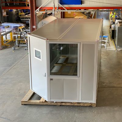 Sonic acoustic enclosure ready to leave the Flexshield facility