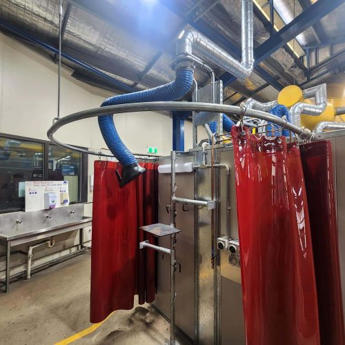 Flexshield Weldflex sheet curtains