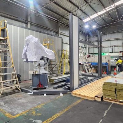 Flat-packed kit form design enabled Apex Engineering’s team to install with minimal site disruption and downtime.