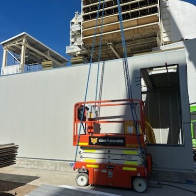 Engineered Sonic System V50 enclosure ensures noise compliance, safety, and efficiency.