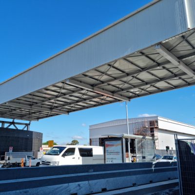 Sonic System acoustic modular panel for infrastructure noise