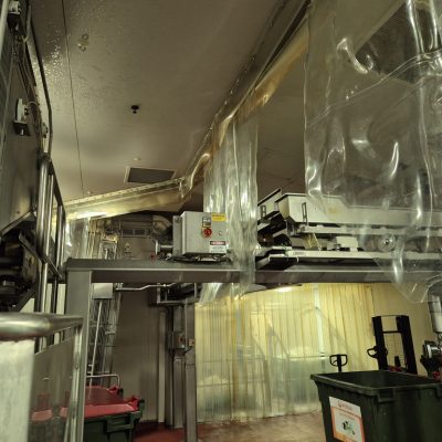 SonicClear sheet curtain
