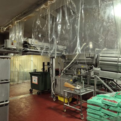 SonicClear sheet curtain