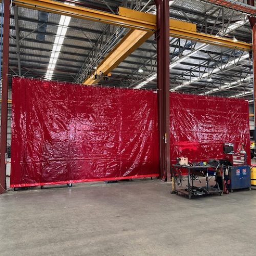 Heavy-duty curtain with 10-year material warranty for long-term use.