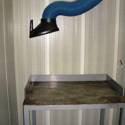 Flexshield welding table