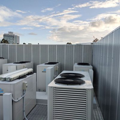 Chiller units surrounded by V50