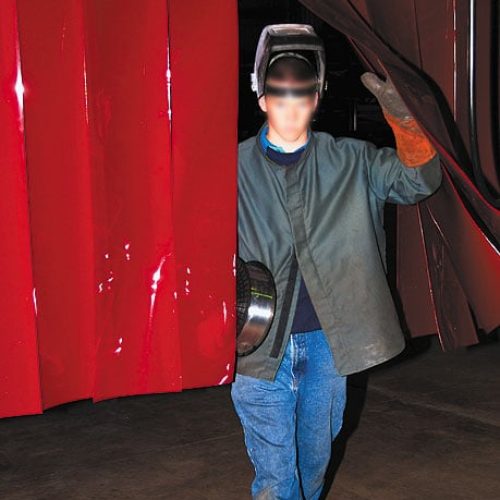 welding strip curtains